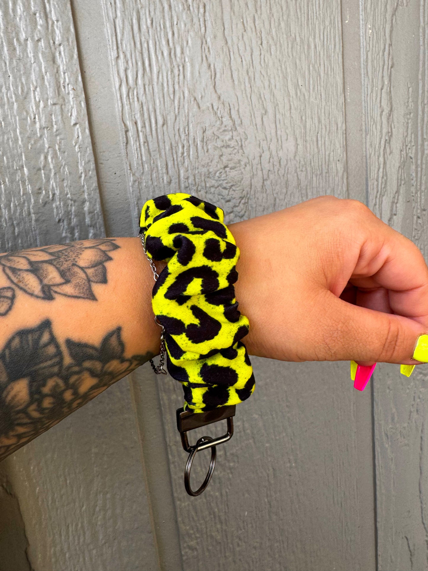 Wild Thang Scrunchie Keychain