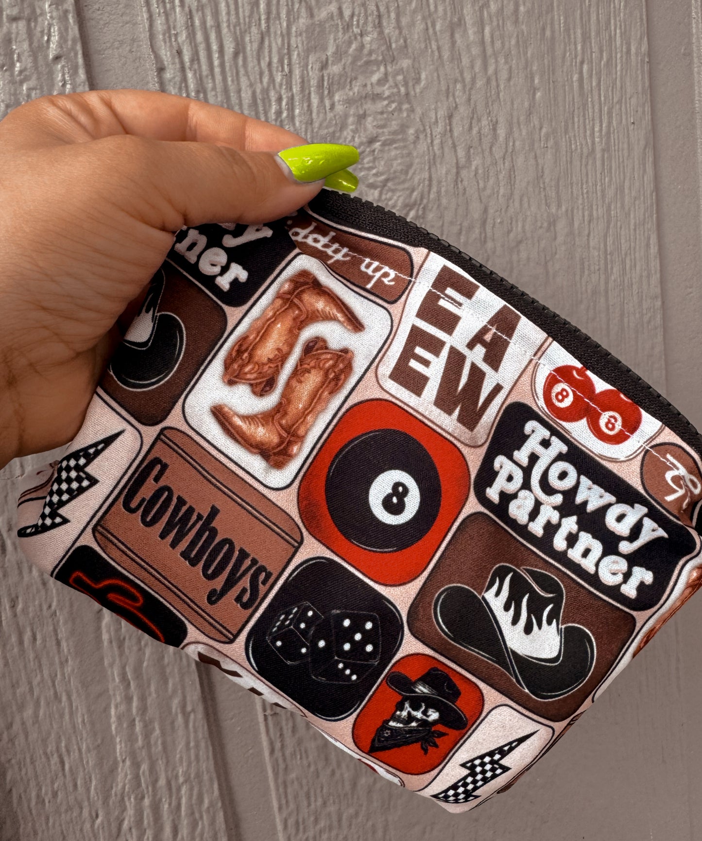 Dive Bar Cowboy Pouch
