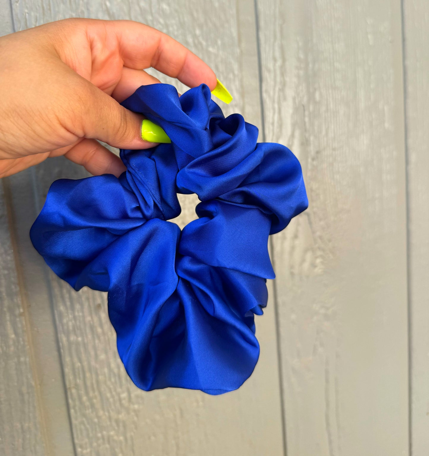 Cobalt Scrunchie 