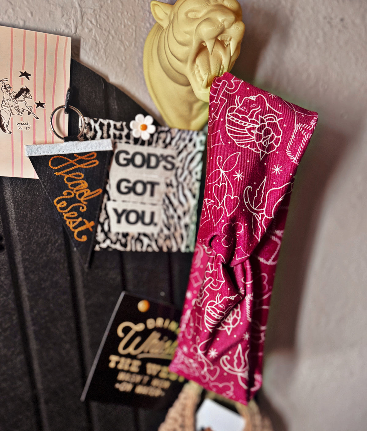 Berry Tatted headband (Exclusive)