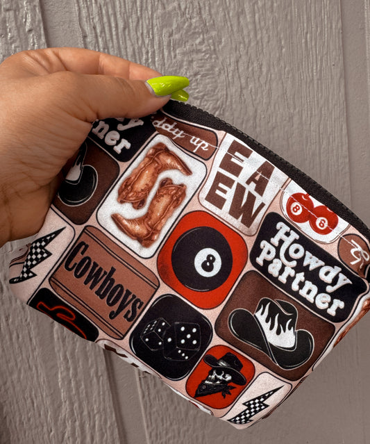 Dive Bar Cowboy Pouch