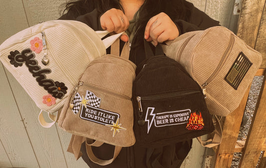 Custom Patch Backpack