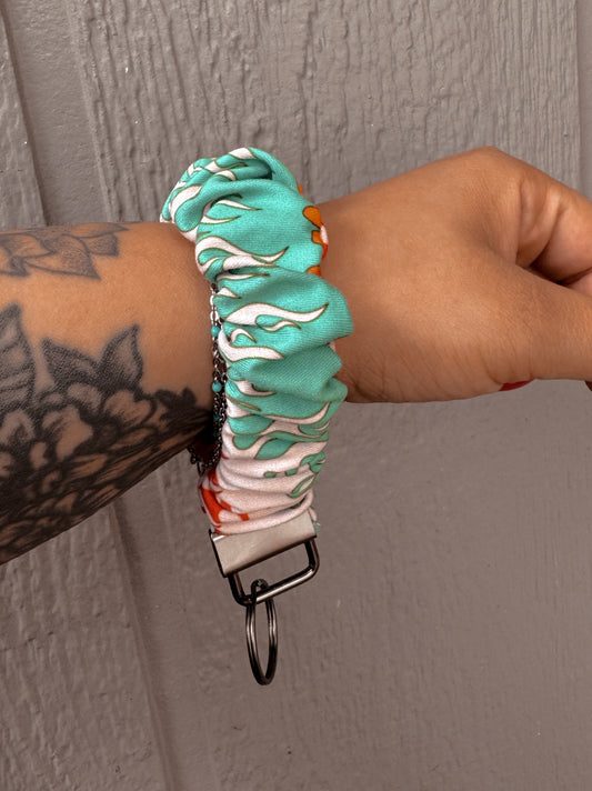 Hot Stuff Scrunchie Keychain