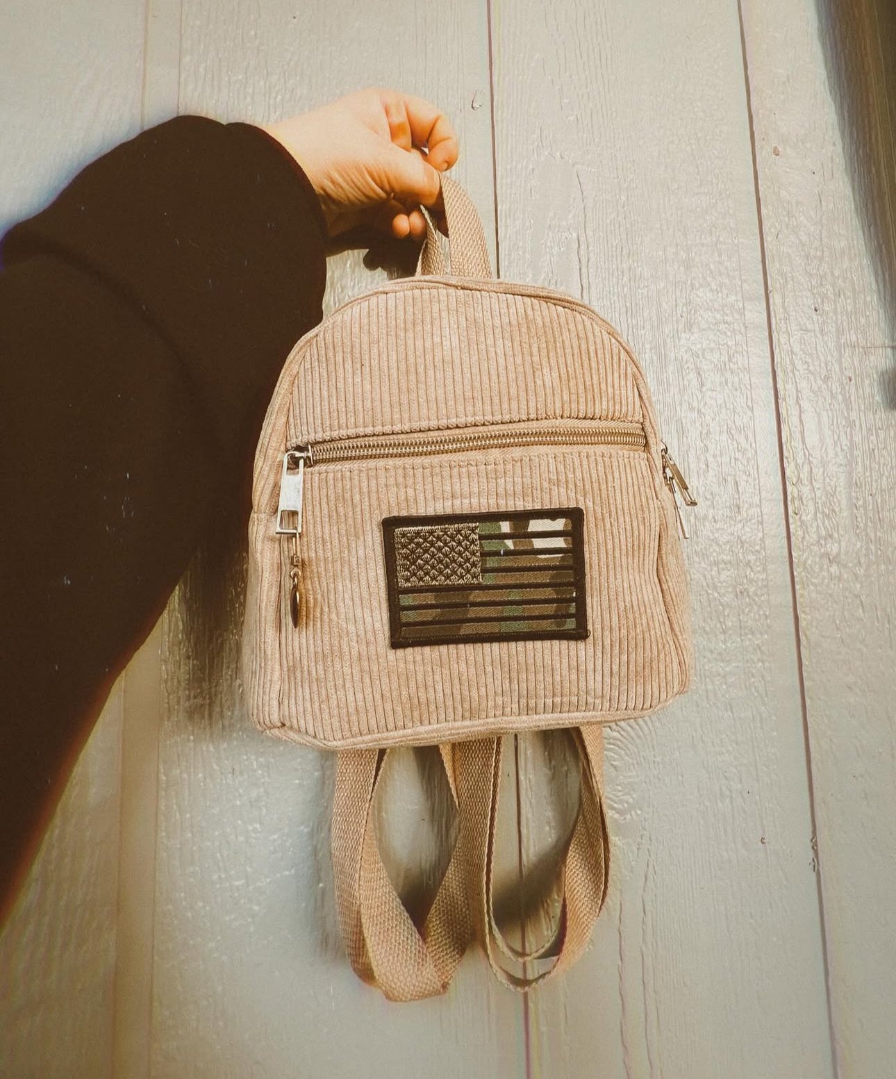 Custom Patch Backpack