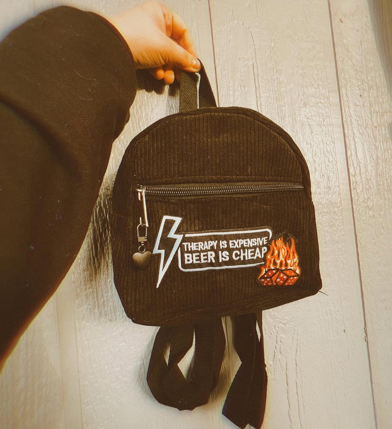 Custom Patch Backpack