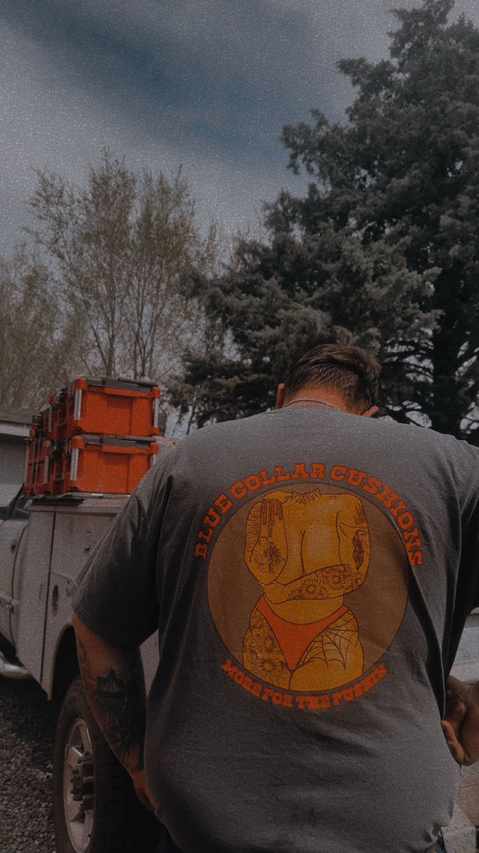 Blue Collar Cushions tee