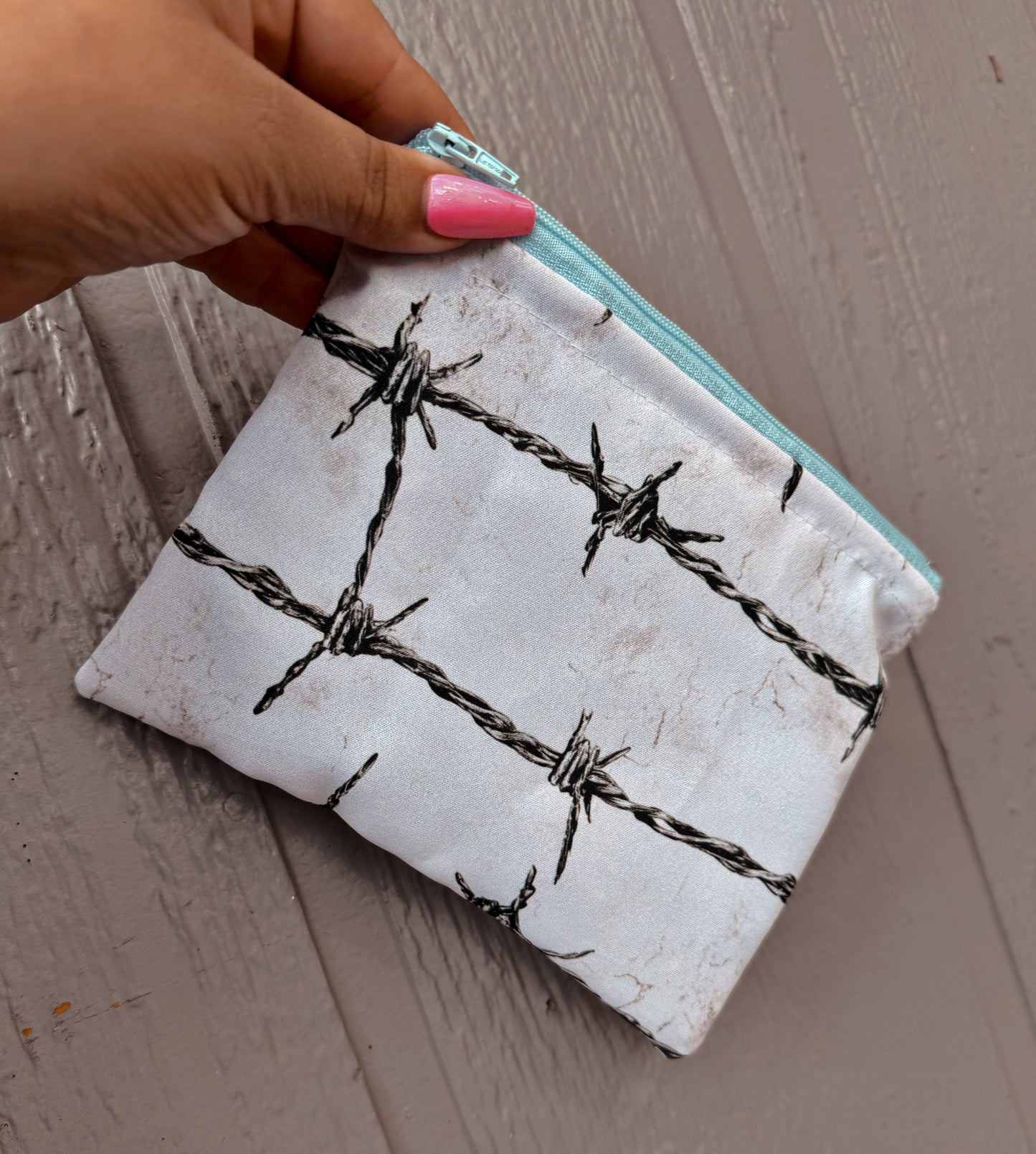 Barbwire Makeup Pouch